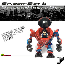 Load image into Gallery viewer, Spider-Bot &amp; Kawaii Girl